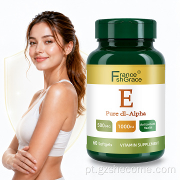 Shecome Vitamina E Softgels apoiam a saúde imunológica